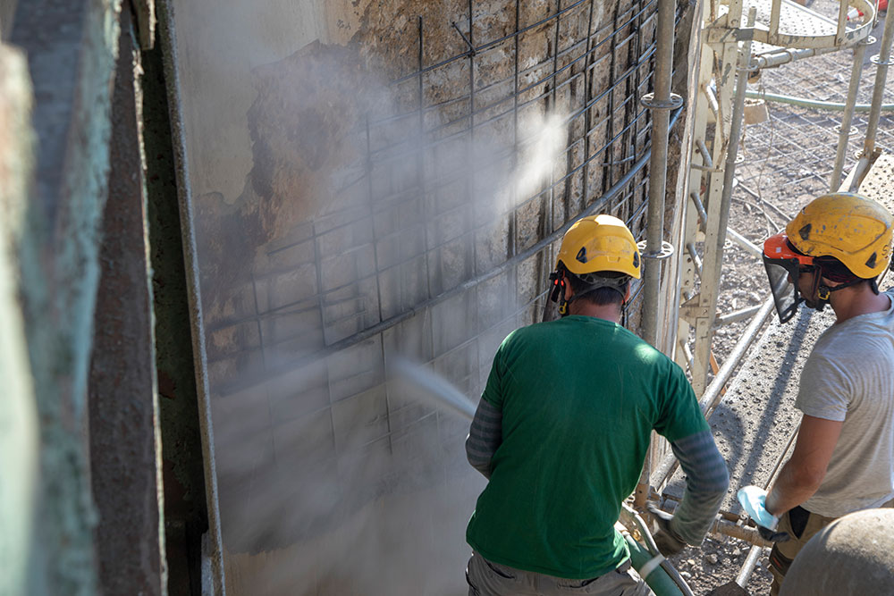 SHOTCRETE APPLICATION